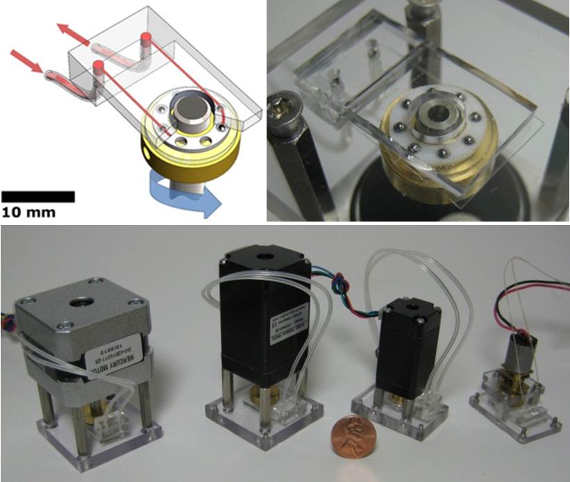 Technology Rotary planar peristaltic micropump (RPPM) and Rotary